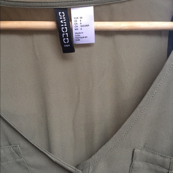 H&M Olive Green Romper - Picture 5 of 5